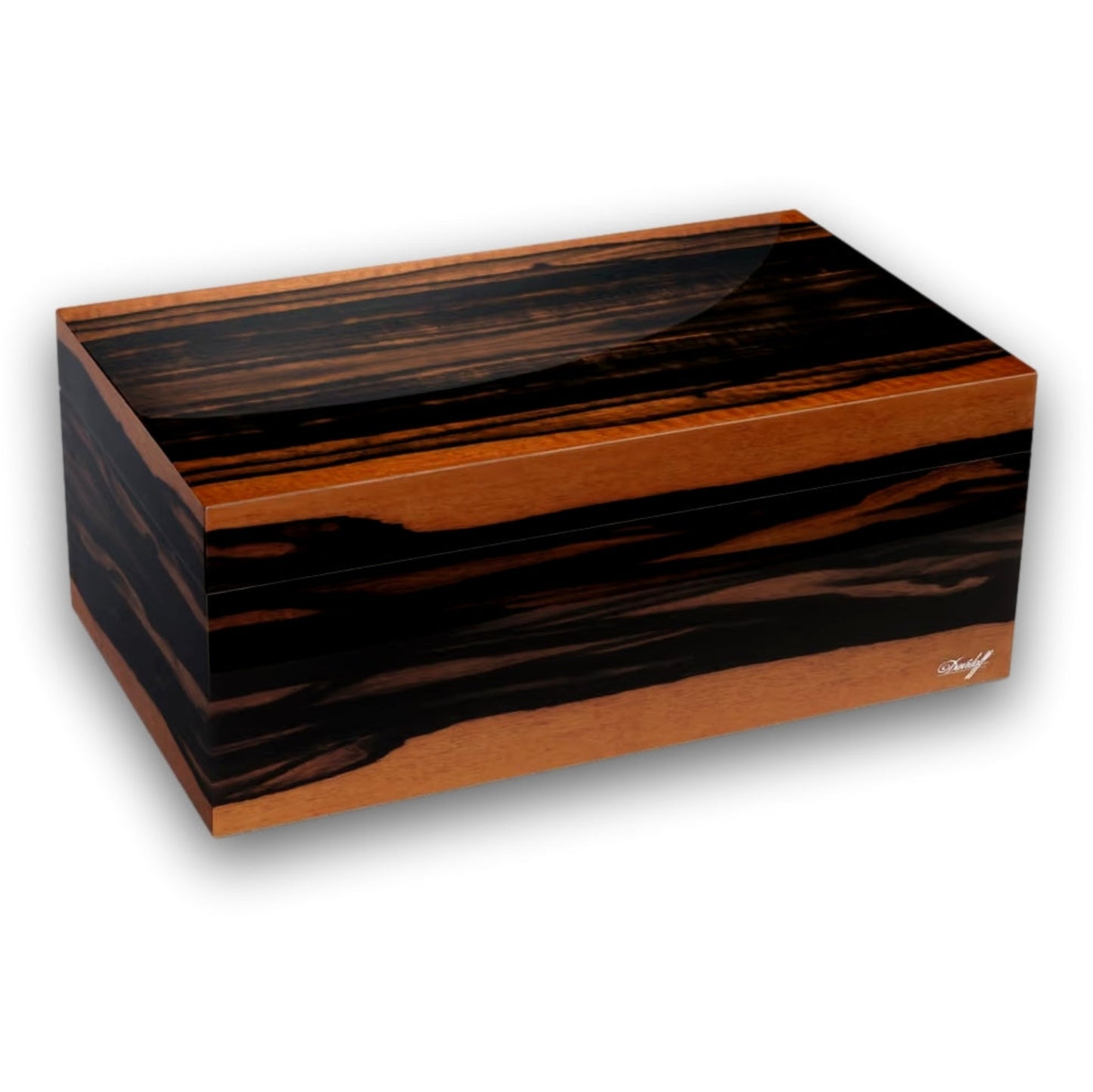 Davidoff Ebony Grande 140-Cigar Desktop Humidor - Gloss Main Image