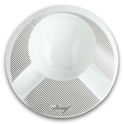 Davidoff Round Porcelain Cigar Ashtray - 2-Cigar Main Image