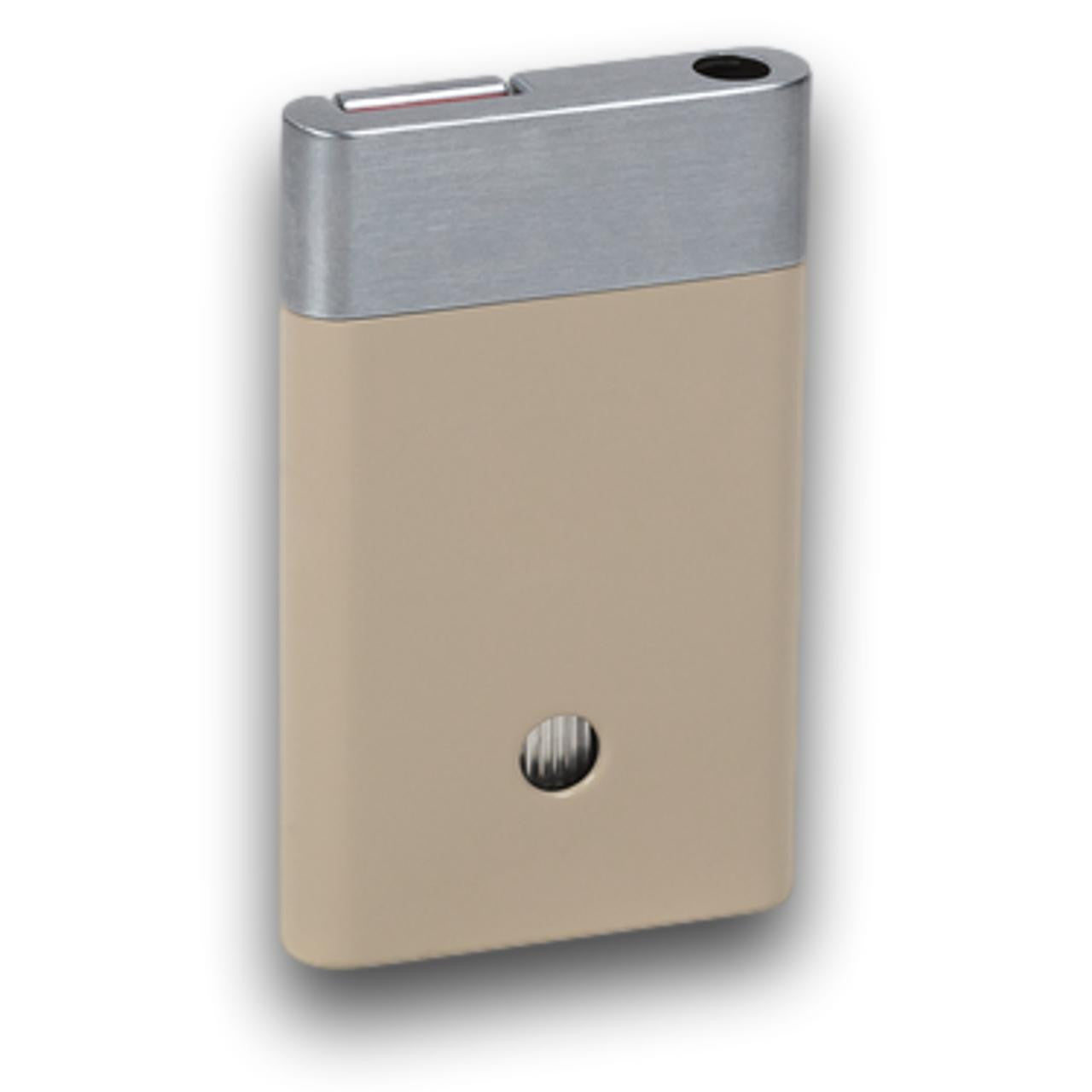 Zino Davidoff ZS Torch Flame Single Jet Cigar Lighter - Beige & Red - Back