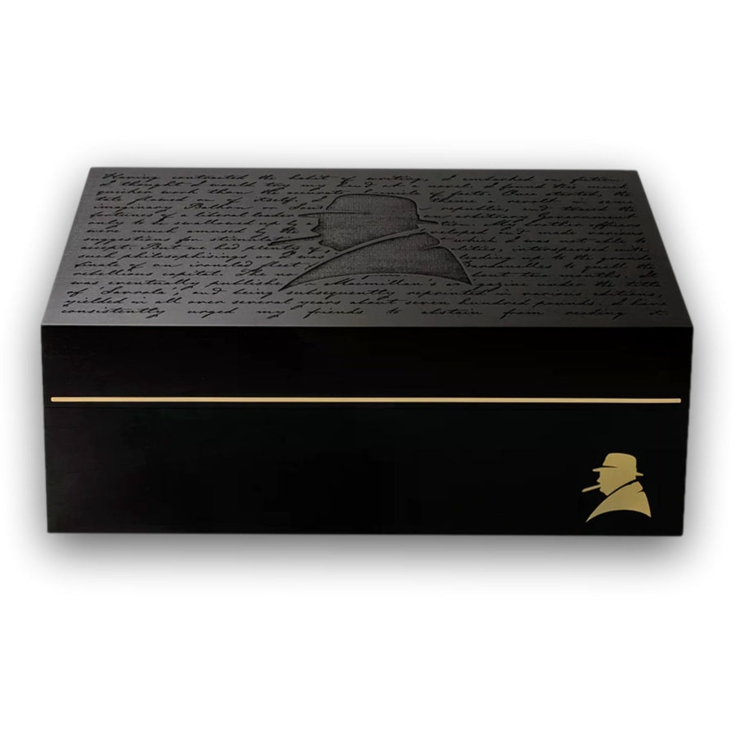Davidoff Winston Churchill Ambassador  The Raconteur 70 - 80 Cigar Desktop Humidor   - Main Image