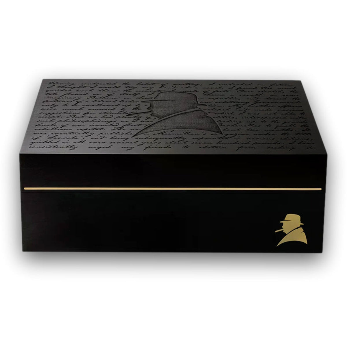 Davidoff Winston Churchill Ambassador  The Raconteur 70 - 80 Cigar Desktop Humidor   - Main Image