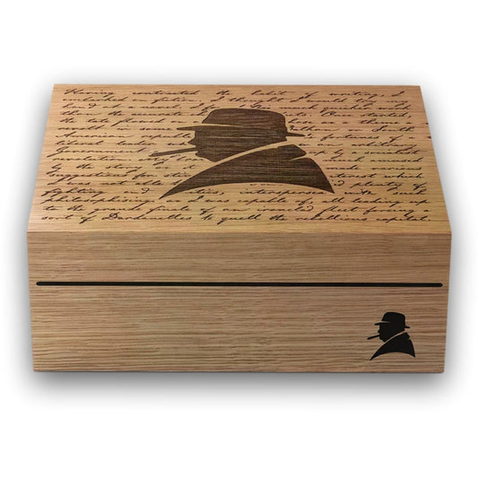 Davidoff Winston Churchill Primos The Raconteur 25 - 35 Cigar Desktop Humidor   - Main Image