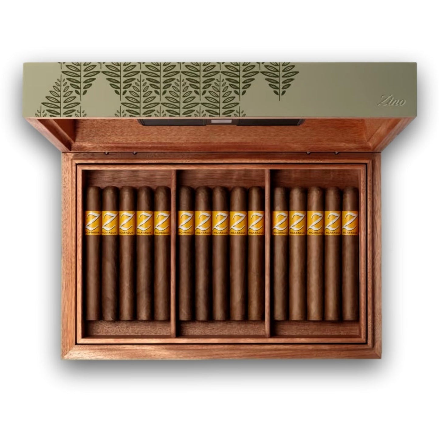 Zino Davidoff Z-Collection 60 - 80 Cigar Desktop Humidor - Top View