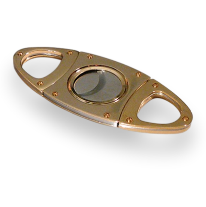 Prestige Polished Guillotine Double-Blade Cigar Cutters