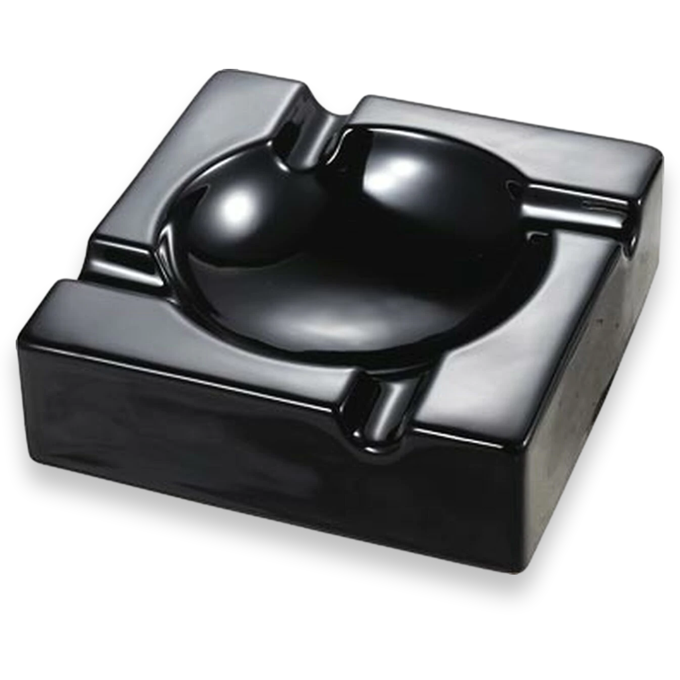 Visol Donovan Ceramic 4-Cigar Ashtrays - For Patio Use