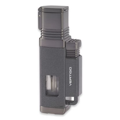 Quality Importers Churchill Torch Flame Quad Jet Cigar Lighters