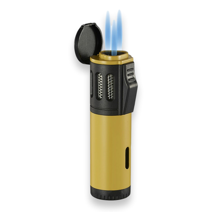Visol Artemis Torch Flame Triple Jet Cigar Lighters