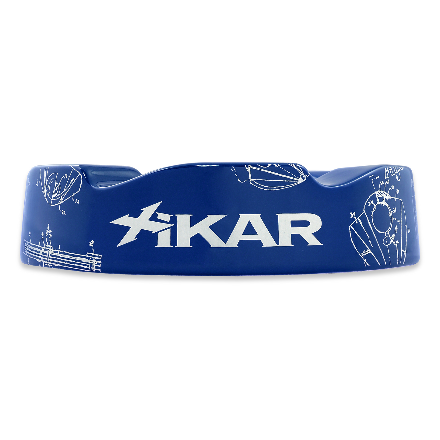 Xikar Wave Ceramic 6-Cigar Ashtrays