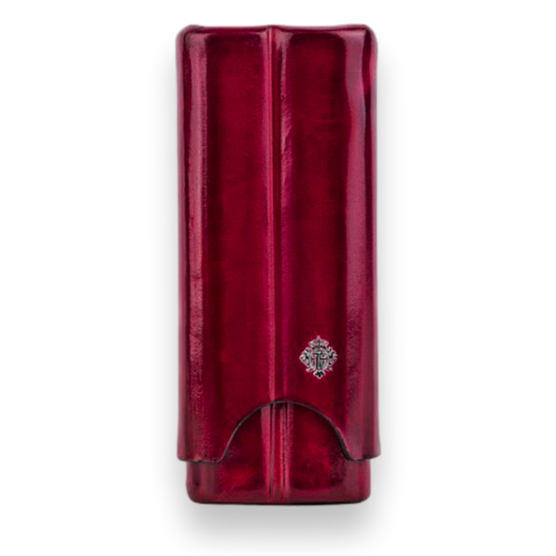 Artigiani Del Re Cuban Robusto Lounge Leather 2-Finger Cigar Cases