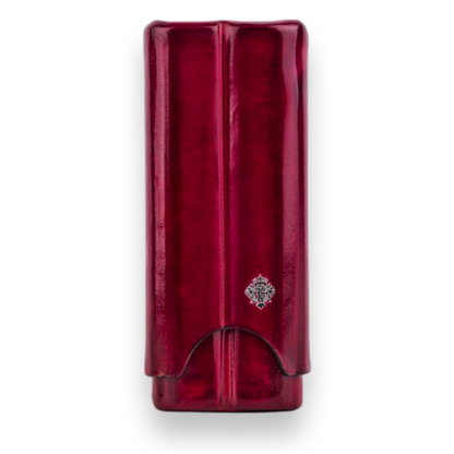 Artigiani Del Re Cuban Robusto Lounge Leather 2-Finger Cigar Cases