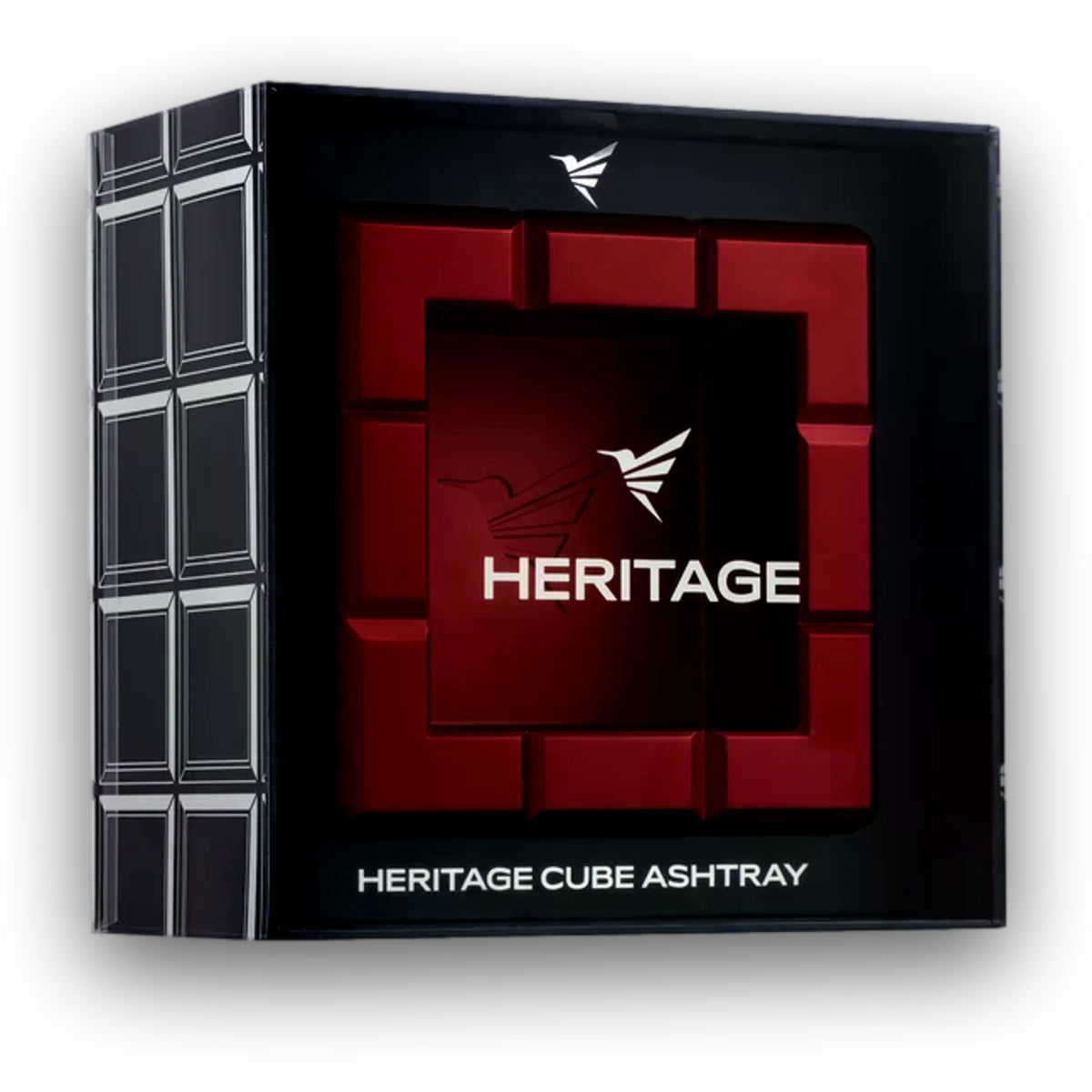 Colibri Heritage Cube 4-Cigar Ashtray - Gift Box