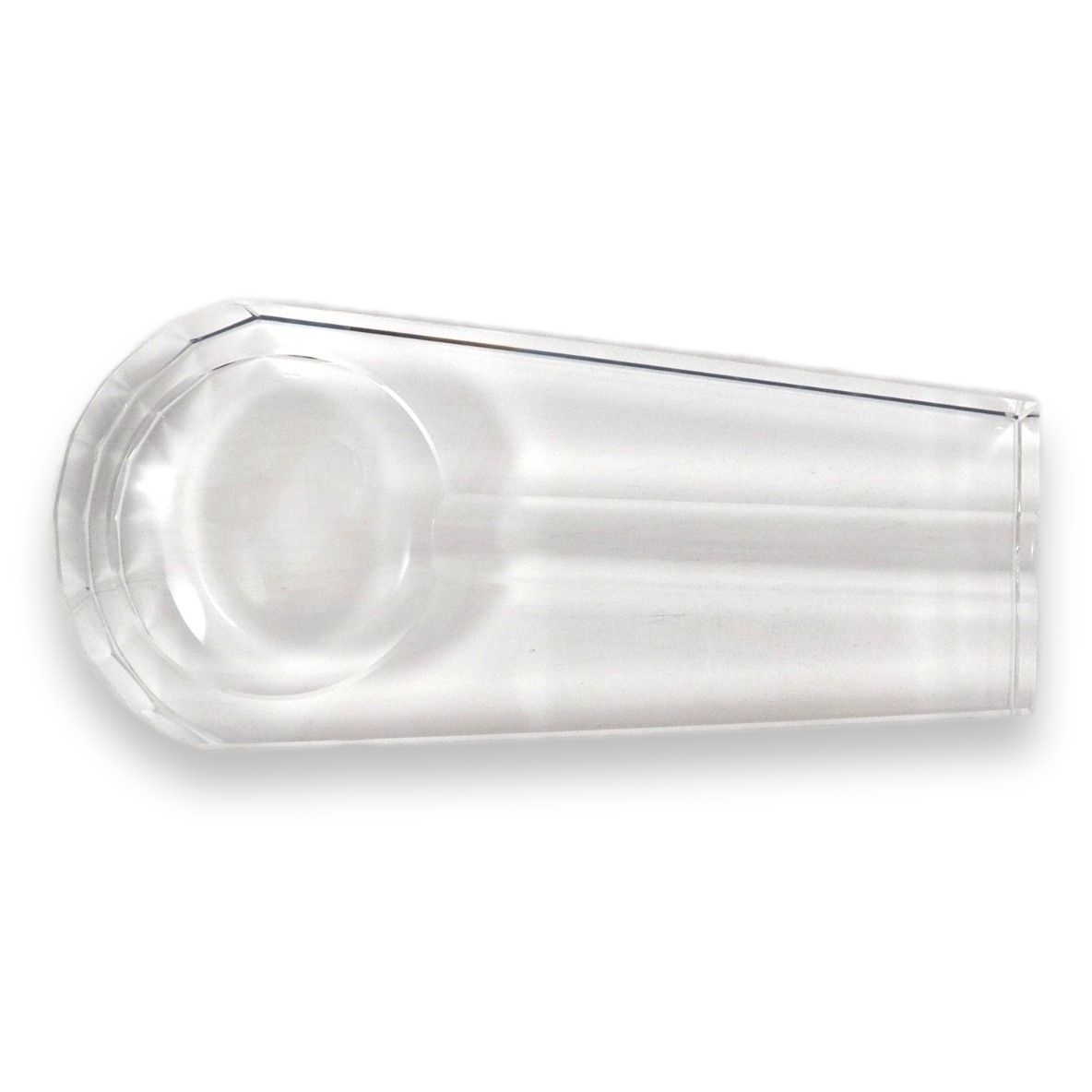 Bey-Berk Compact Crystal 1-Cigar Ashtray  - Exterior Top