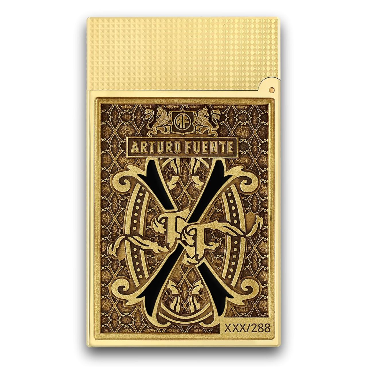 S.T. Dupont Line 2 Fuente OpusX Haute Creation Double Soft Flame Cigar Lighter - Back