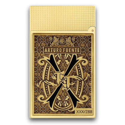 S.T. Dupont Line 2 Fuente OpusX Haute Creation Double Soft Flame Cigar Lighter - Back