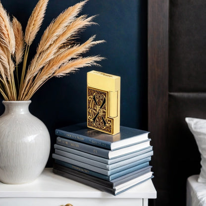 S.T. Dupont Line 2 Fuente OpusX Haute Creation Double Soft Flame Cigar Lighter - Lifestyle Image