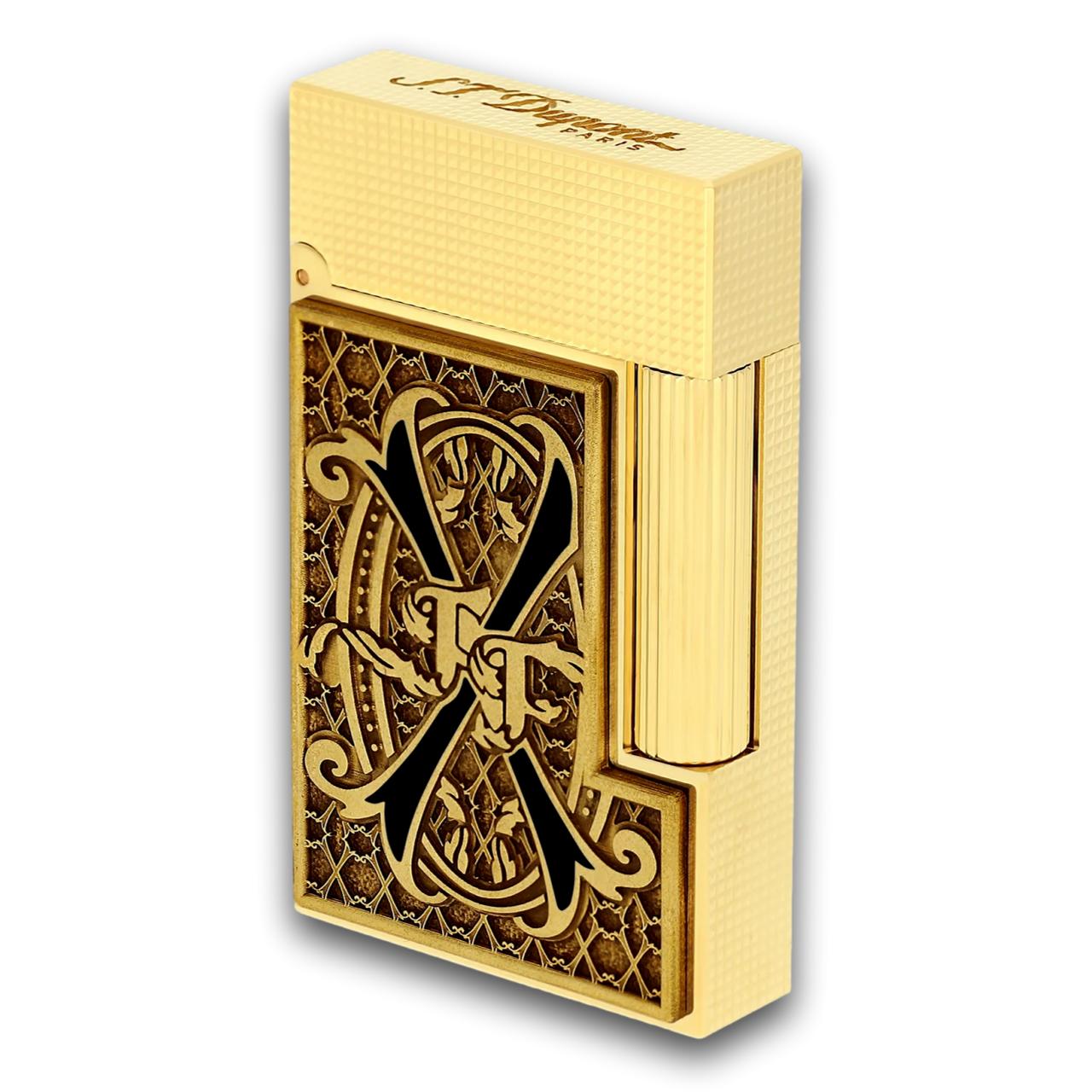 S.T. Dupont Line 2 Fuente OpusX Haute Creation Double Soft Flame Cigar Lighter - Black Main Image
