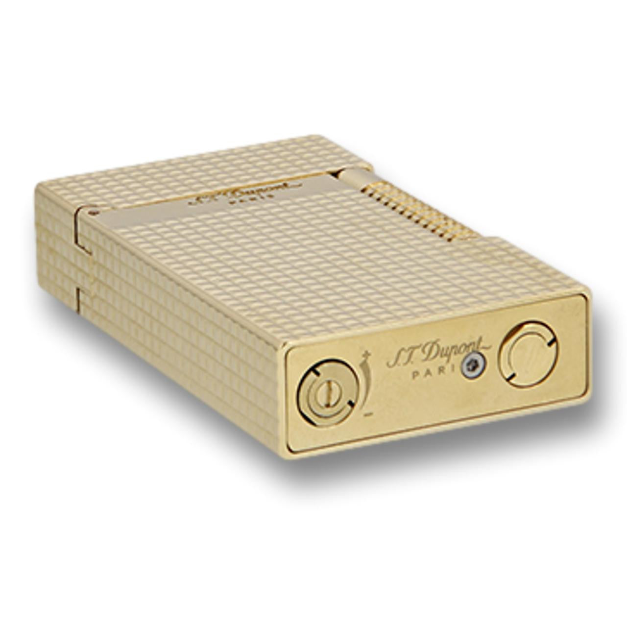 S.T. Dupont Perfect Ping Le Grand Dual Soft and Torch Flame Cigar Lighter - Diamond Head Yellow Gold - Bottom Details