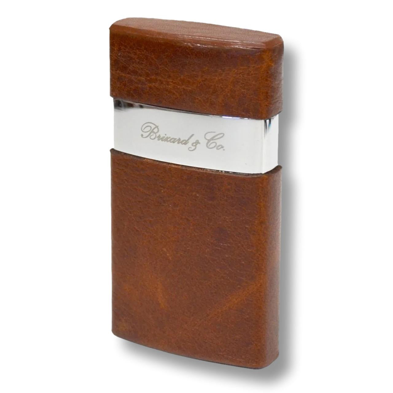 Brizard & Co Antique Saddle Venezia Torch Flame Single Jet Cigar Lighter - Main Image - Front Side