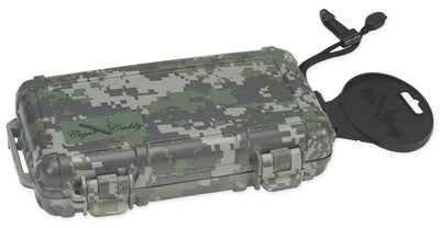 Cigar Caddy 3400 Forest Camo Travel Humidor - 5 Cigars