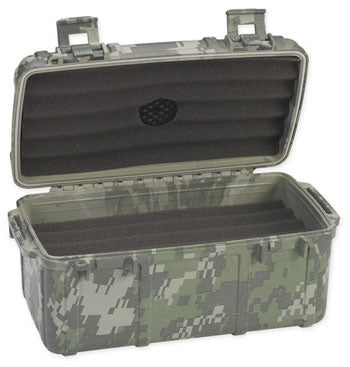 Cigar Caddy 3540 Forest Camo Travel Humidor - 15 Cigars