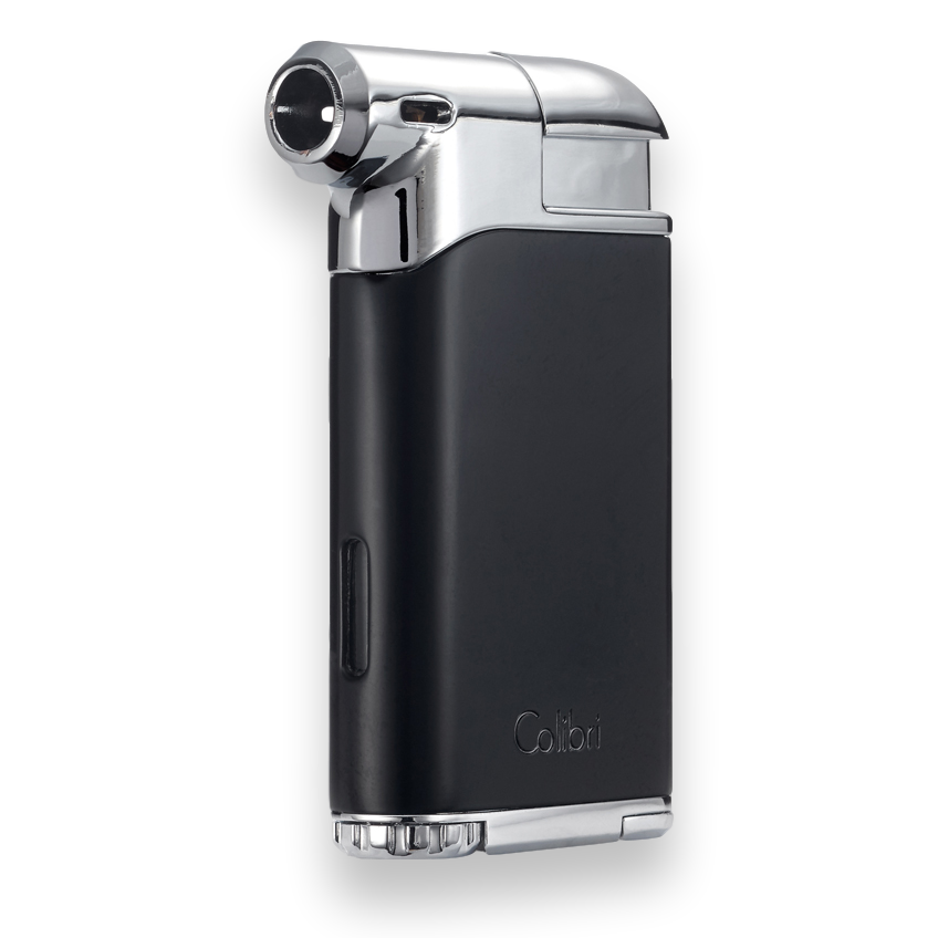 colibri cigarette lighters Julius Red Chrome Lighter Its dual signature blue fuel windows provide quick visual feedback on fuel levels Colibri Julius Series Lighter -