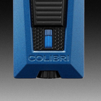 Colibri Stealth Torch Flame Triple Jet Cigar Lighter - Blue - Lower Front