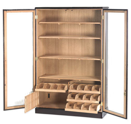 Commercial Humidor Wall Cabinet - 4000 Cigars
