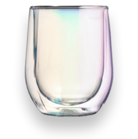 Corkcicle Double-Walled Glass - Set of 2 - Clear - Exterior Front