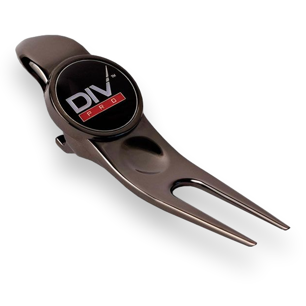 DIV Pro 6-in-1 Golf Tool Composite Clip  - Exterior Front