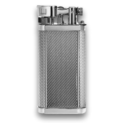 Dunhill Unique Silver Barley Single Pipe Flame Cigar Lighter - Main Image