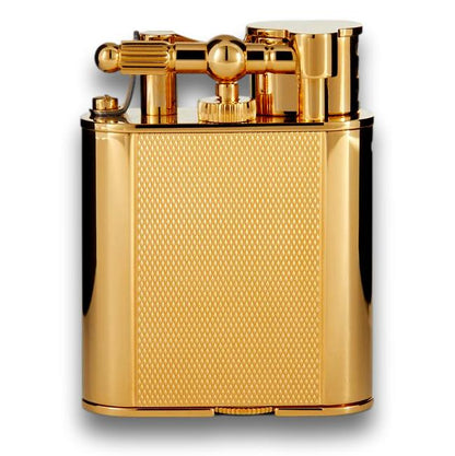 Dunhill Turbo Gold Barley Single Torch Flame Cigar Lighter - Back