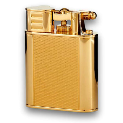 Dunhill Turbo Gold Barley Single Torch Flame Cigar Lighter - Side