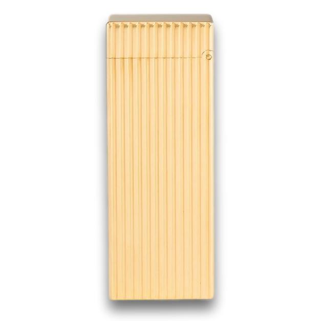 Dunhill Rollagas Gold Lines Pattern Soft Flame Cigar Lighter - Back