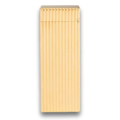 Dunhill Rollagas Gold Lines Pattern Soft Flame Cigar Lighter - Back