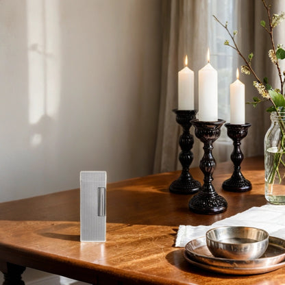 Dunhill Rollagas  Silver Barley Soft Flame Cigar Lighter - Lifestyle