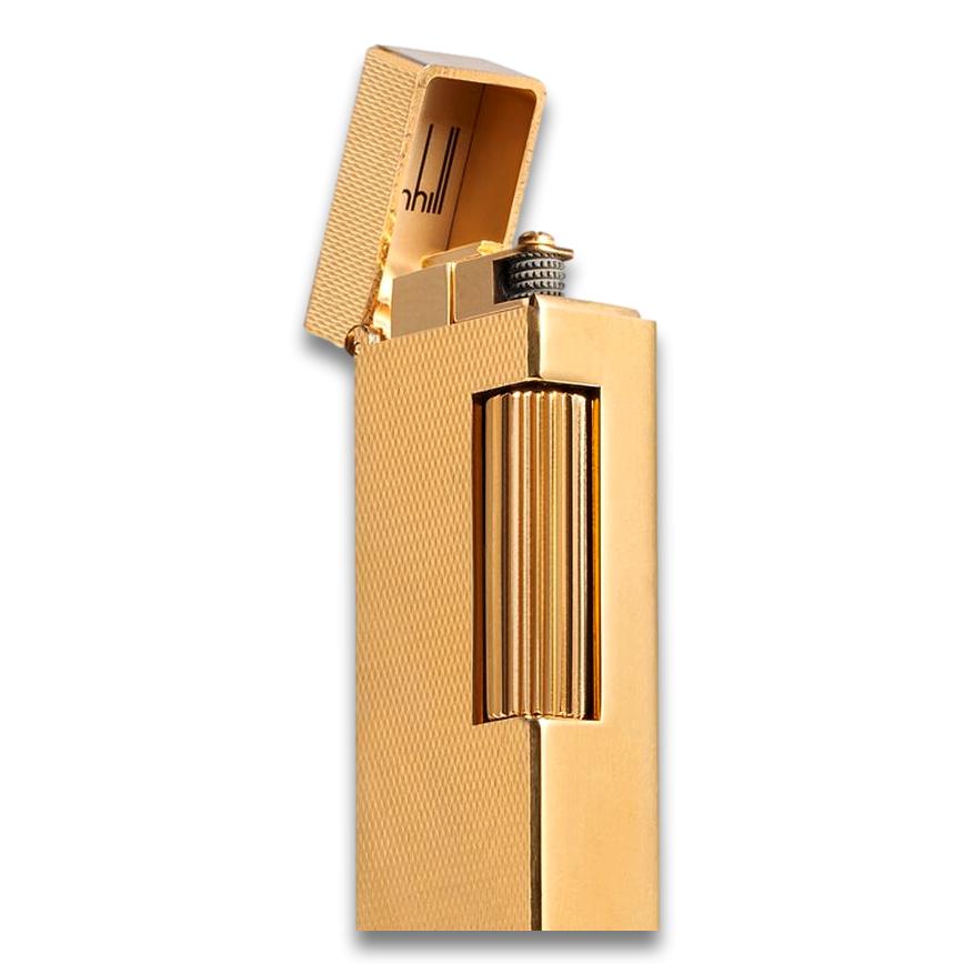 Dunhill Rollagas Gold Barley Soft Flame Cigar Lighter - Igniter Button
