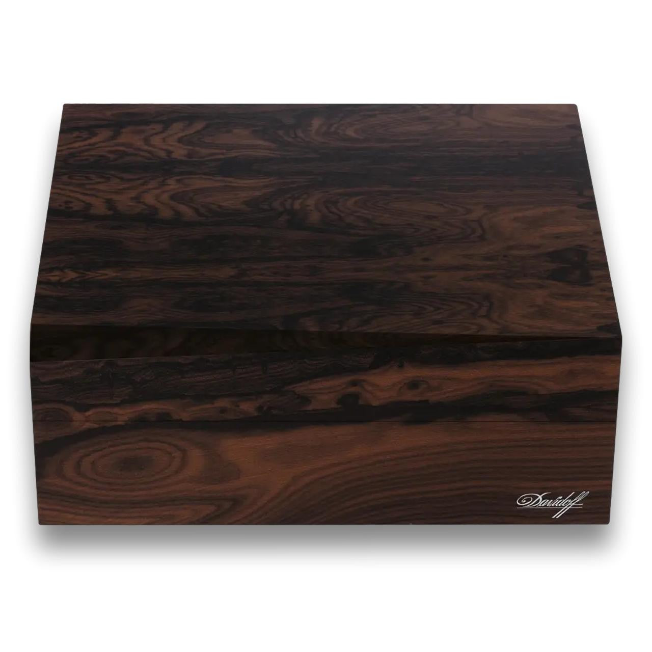 Davidoff Air De Famille Series II Ziricote Primos Matt 35-Cigar Desktop Humidors - Front