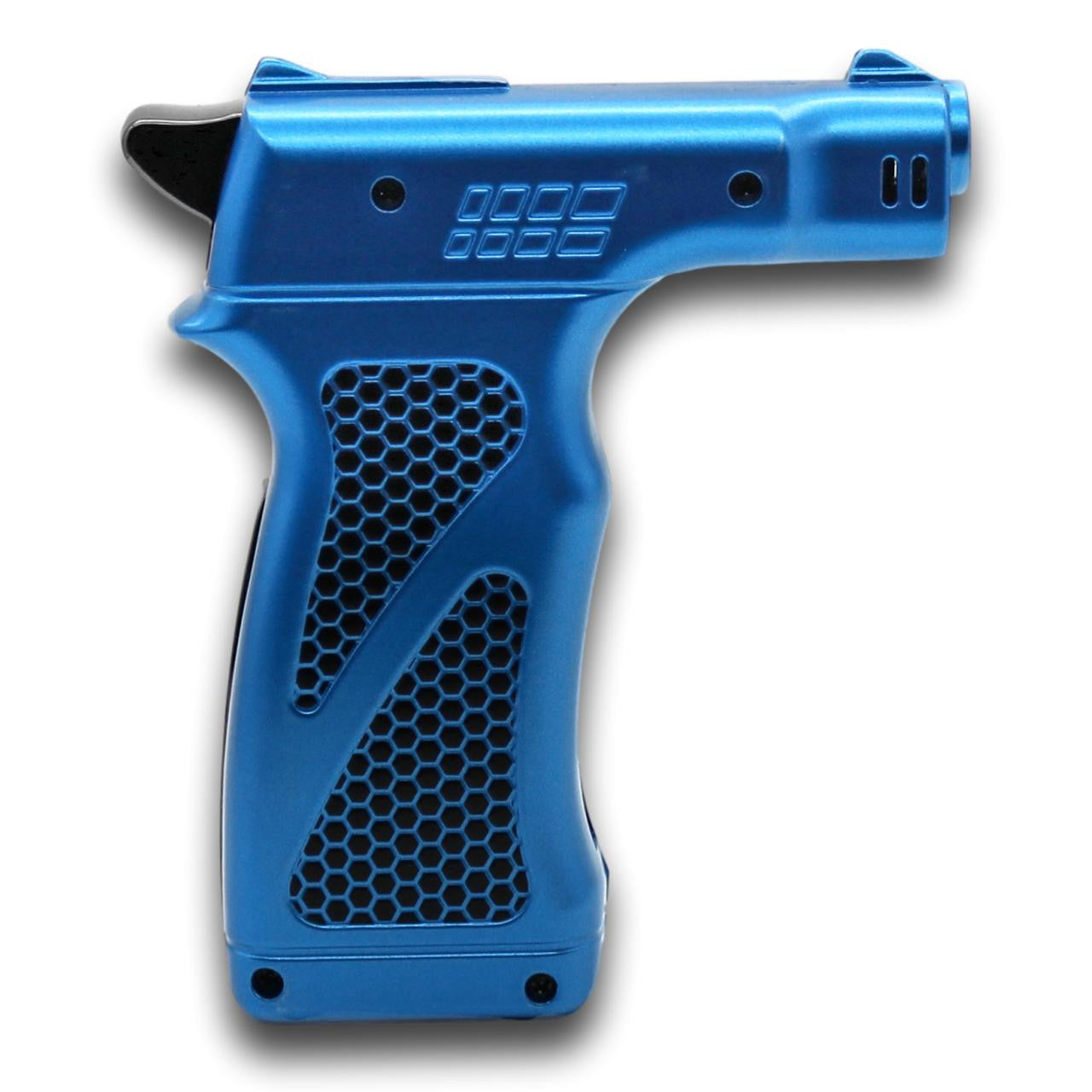 Dissim Hammer Inverted Soft Flame Pipe Lighter - Blue - Backside