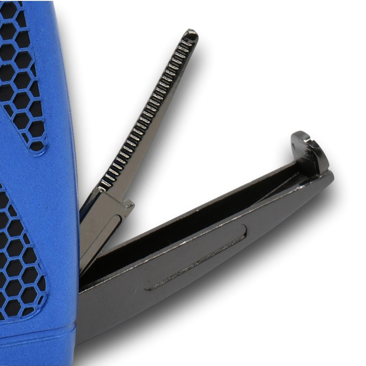 Dissim Hammer Inverted Soft Flame Pipe Lighter - Blue - Pipe Tools2