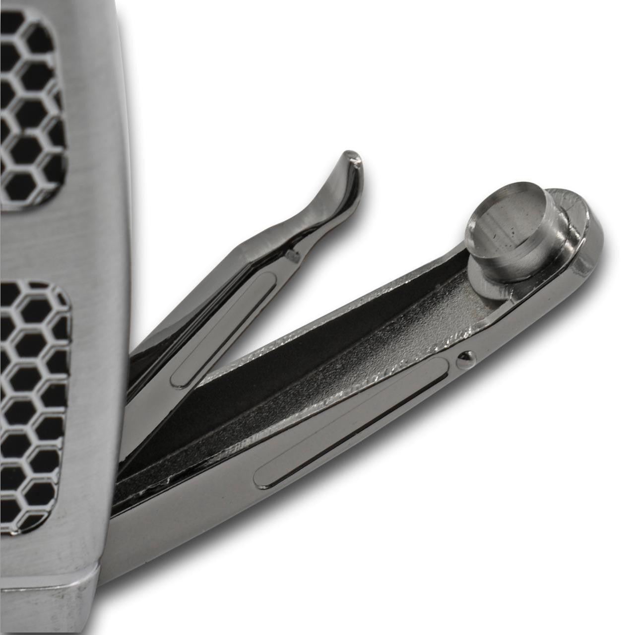 Dissim Hammer Inverted Torch Flame Cigar Lighter - Chrome - Tools2