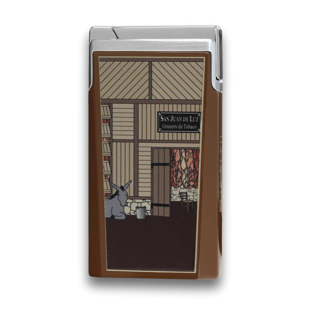 Elie Bleu El Secadero J-15 Torch Flame Single Jet Cigar Lighter - Main Image - Front Side