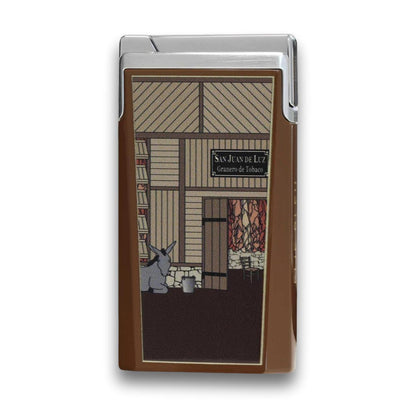 Elie Bleu El Secadero J-15 Torch Flame Single Jet Cigar Lighter - Main Image - Front Side