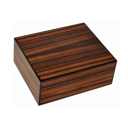 Elie Bleu Macassar Ebony Classic Wood 50-300 Cigar Desktop Humidor