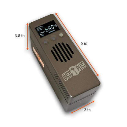 Cigar Oasis Plus 4.0 Electronic Humidifier - Size