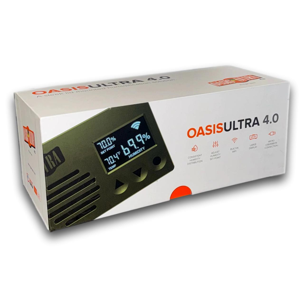 Cigar Oasis Ultra 4.0 Electronic Humidifier - Product Gift Box