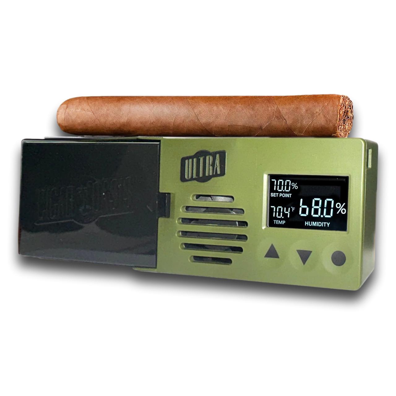 Cigar Oasis Ultra 4.0 Electronic Humidifier - Front 