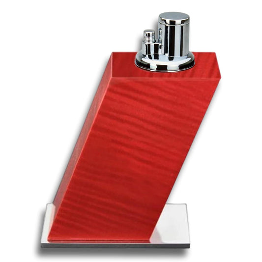 Elie Bleu Fruit Table Torch Flame Triple Jet Tabletop Cigar Lighter - Red - Main Image