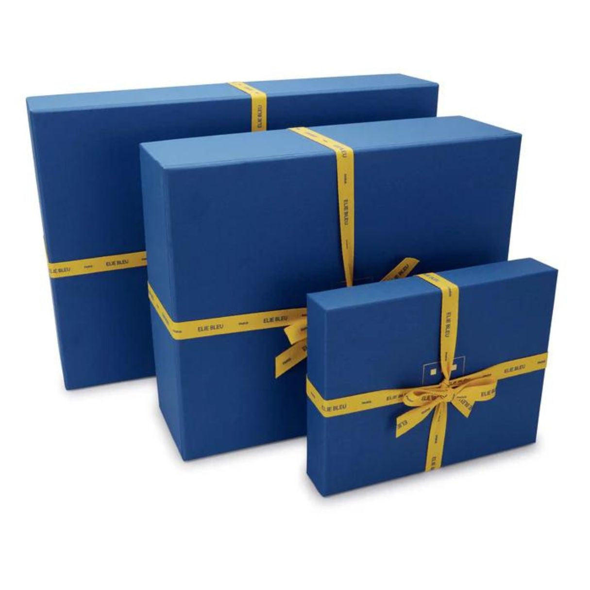 Elie Bleu Fruit 110-Cigar Desktop Humidor - Blue - Product Gift Box