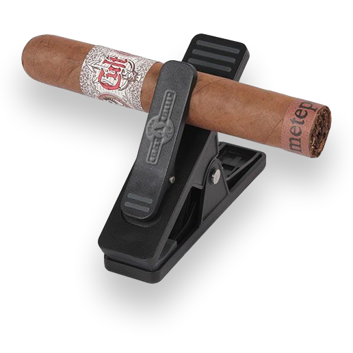 Get-A-Grip Composite Cigar Clip - Black - Exterior Front