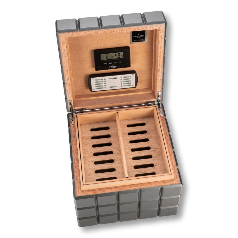 Colibri Heritage Cube 80-Cigar Desktop Humidors – Northwoods Humidors